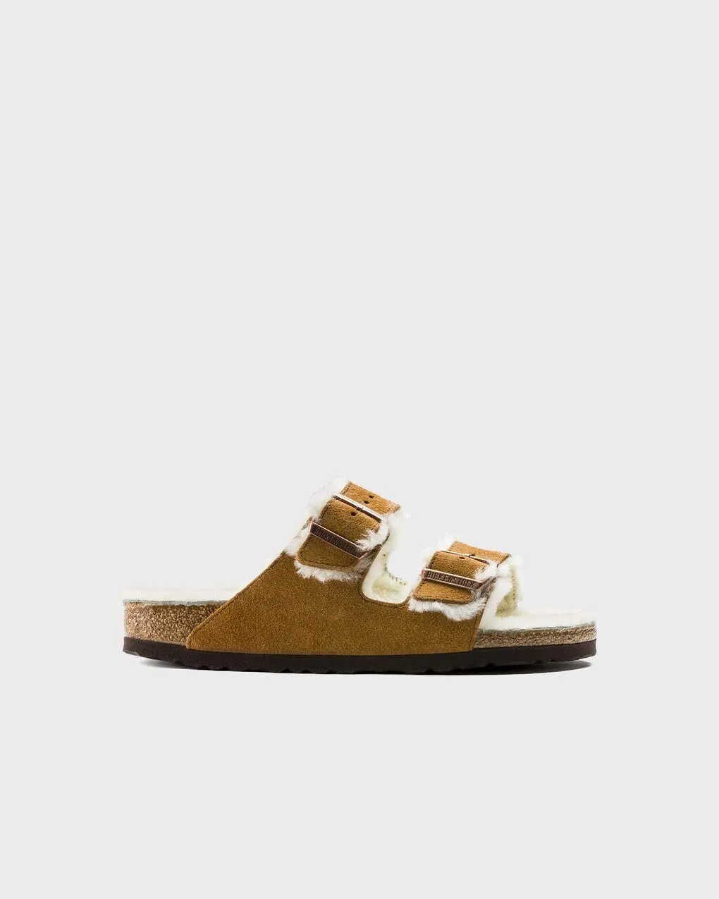 Birkenstock   Sandal Arizona Shearling Mink 